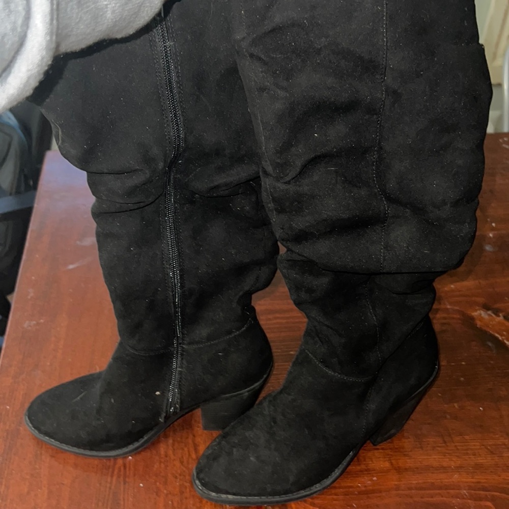 Black boots